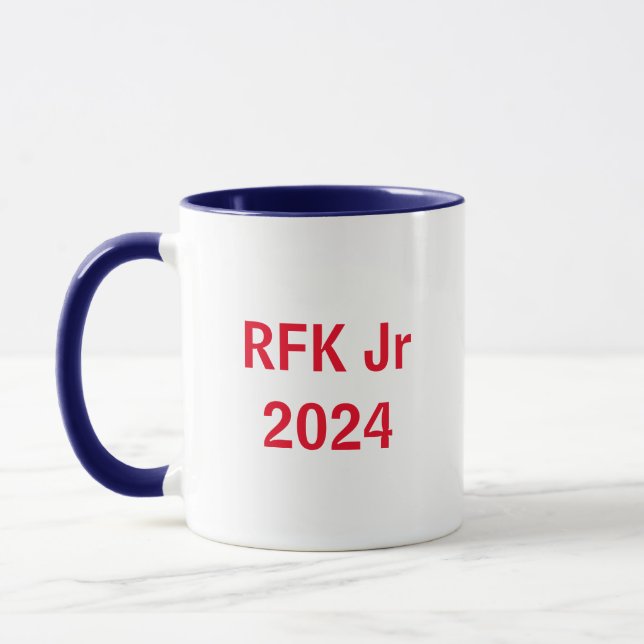 Robert F. Kennedy 2024 red/white/blue  Mug (Left)