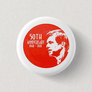 Robert F. Kennedy: 50th Anniversary 3 Cm Round Badge