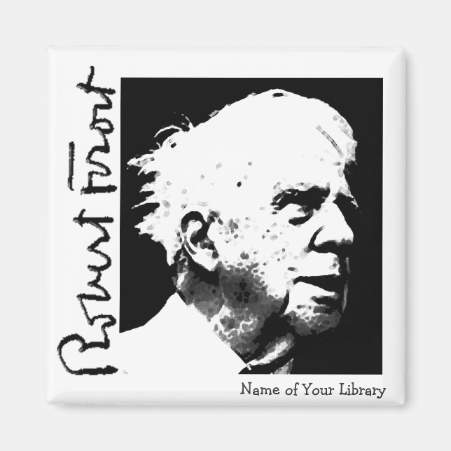 Robert Frost Magnet (Front)