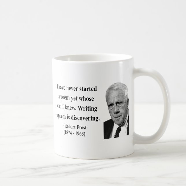 Robert Frost Quote 3b Coffee Mug (Right)