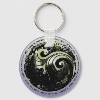 Robert Frost Verse Key Ring