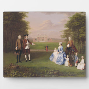 Robert Gwillym of Atherton and his Family, c.1745- Plaque