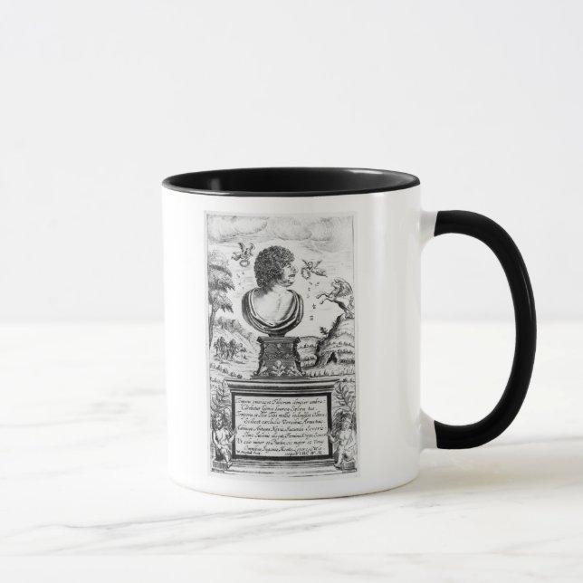 Robert Herrick , engraved by the artist Mug (Right)