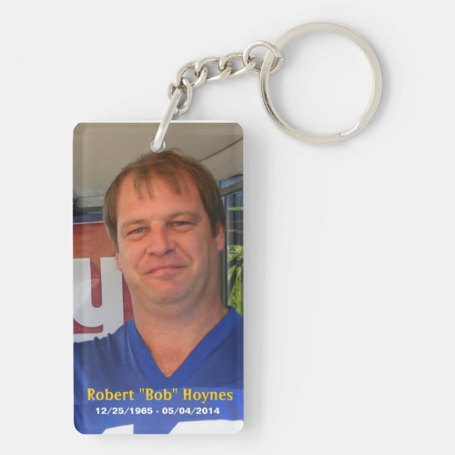 Robert Hoynes Tribute Keychain (Back)