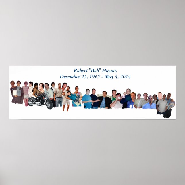 Robert Hoynes Tribute Poster (Front)