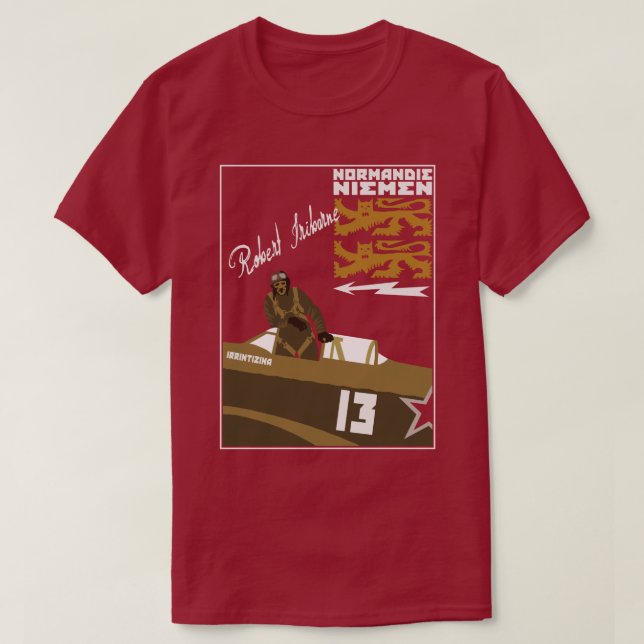 ROBERT IRIBARNE T-Shirt (Design Front)