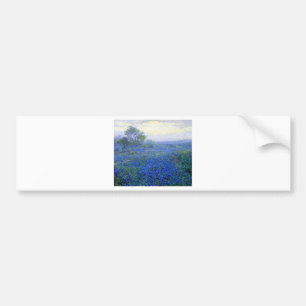 Robert Julian Onderdonk a-cloudy-day-bluebonnets Bumper Sticker