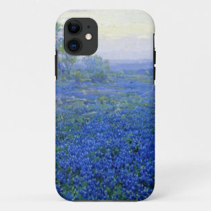 Robert Julian Onderdonk a-cloudy-day-bluebonnets iPhone 11 Case