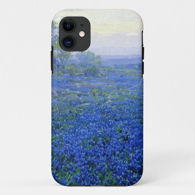 Robert Julian Onderdonk a-cloudy-day-bluebonnets Case-Mate iPhone Case (Back)