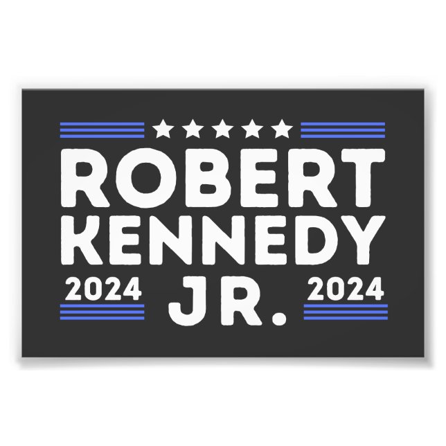 Robert Kennedy Jr 2024 Photo Print (Front)