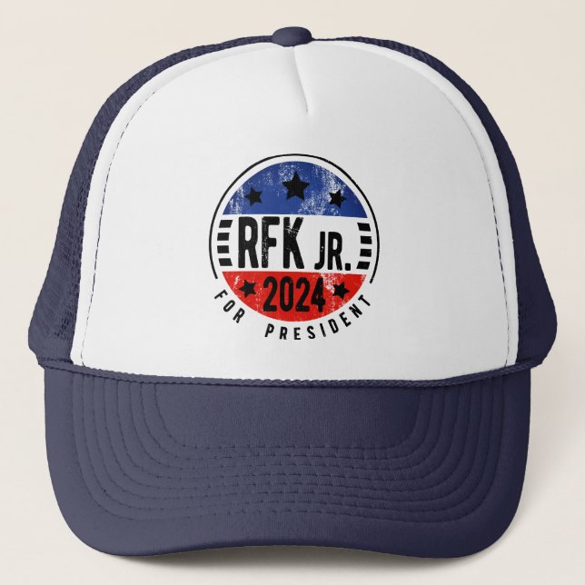 Robert Kennedy, Jr. for President 2024 Trucker Hat (Front)