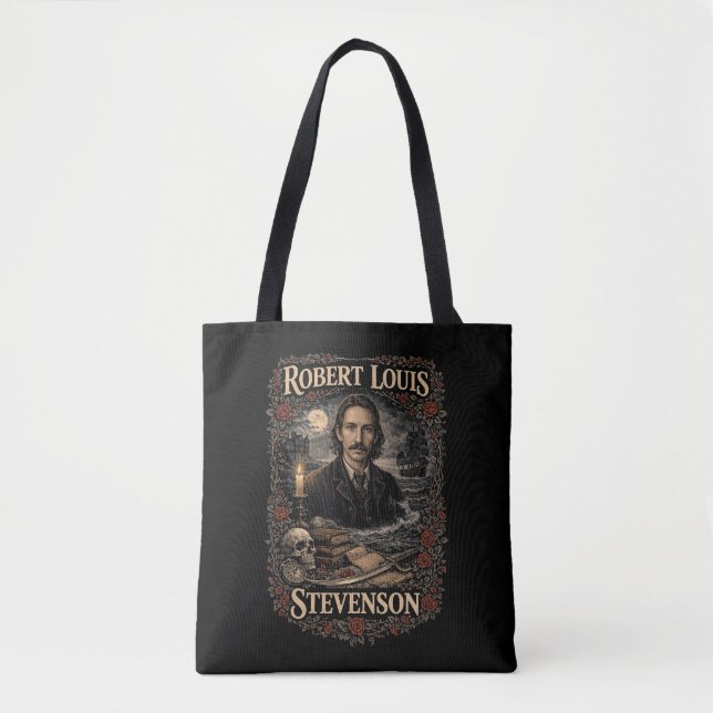 Robert Louis Stevenson Tote Bag (Front)
