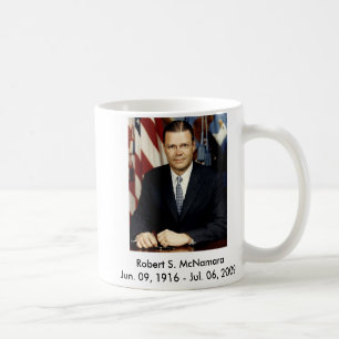 Robert McNamara portrait, Coffee Mug