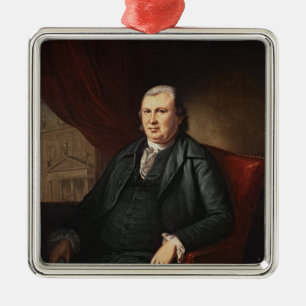 Robert Morris Metal Ornament