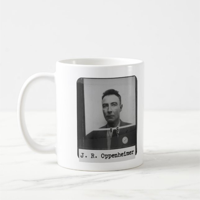 Robert Oppenheimer Coffee Mug (Left)