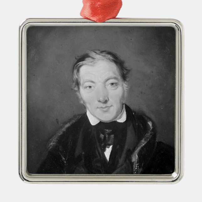 Robert Owen Metal Tree Decoration (Front)