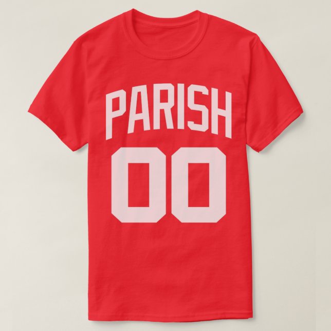 Robert Parish Jersey T-Shirt (Design Front)