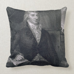 Robert R. Livingston, engraved by E. Mackenzie (en Cushion