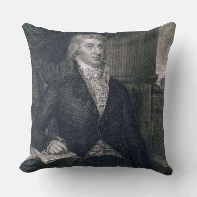 Robert R. Livingston, engraved by E. Mackenzie (en Cushion (Front)