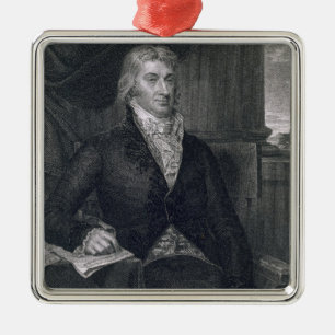 Robert R. Livingston, engraved by E. Mackenzie (en Metal Tree Decoration