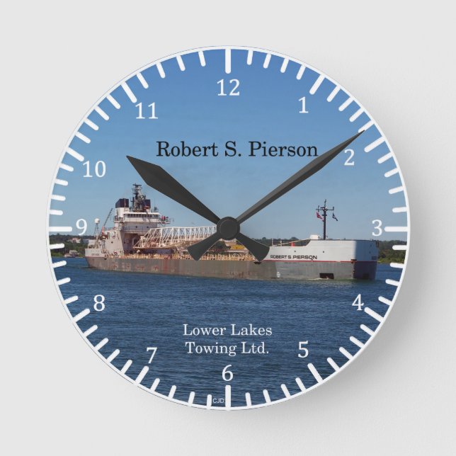Robert S. Pierson clock (Front)