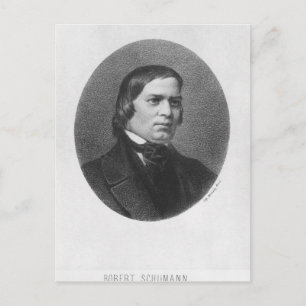 Robert Schumann, 1839 Postcard