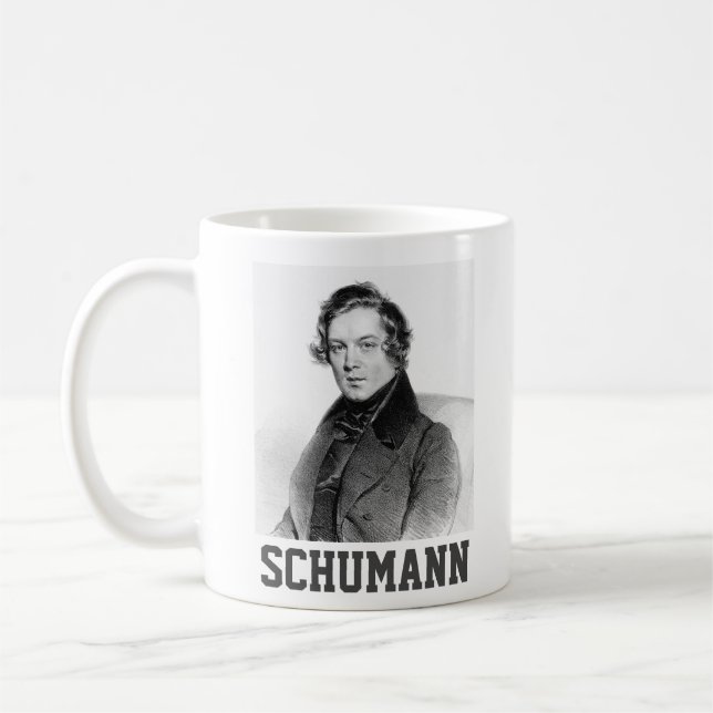 Robert Schumann Coffee Mug (Left)