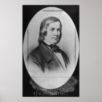 Robert Schumann engraved from a photograph