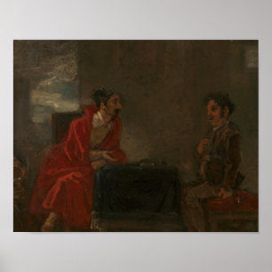 Robert Smirke - Illustration for Don Quixote Poster