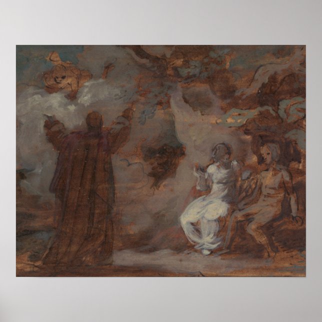 Robert Smirke - Prospero Conjuring a Masque Poster (Front)