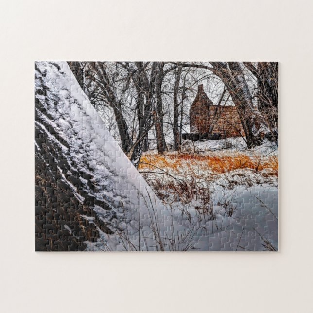 Robert Strauss Cabin Colorado. Jigsaw Puzzle (Horizontal)