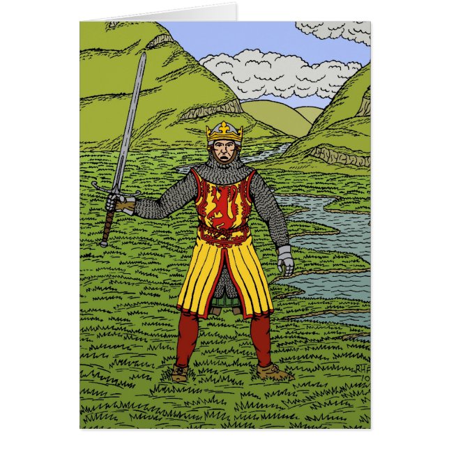 Robert the Bruce Greeting Card (Front)