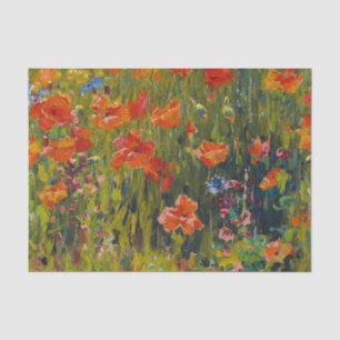 Robert Vonnoh Poppies Tissue Paper