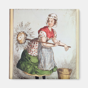 Robertena Peelena the Maid of All Work Magnet