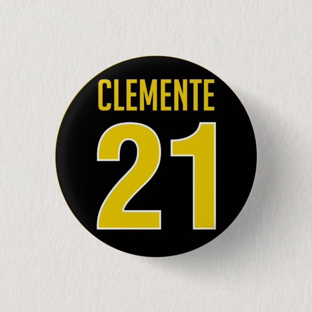 Roberto Clemente Honorary Button (Front)