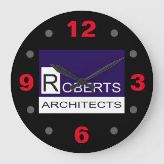 Roberts Architects Large Clock