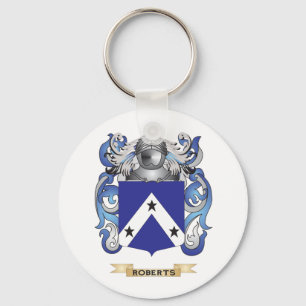 Roberts Coat of Arms (Family Crest) Key Ring