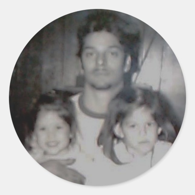 roberts trio classic round sticker (Front)