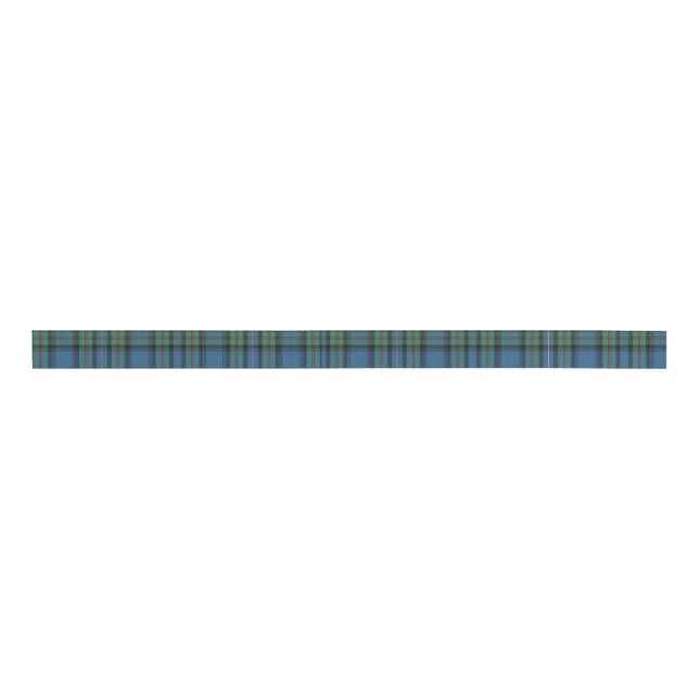 Robertson Ancient Hunting Tartan Ribbon Grosgrain Ribbon (Front)