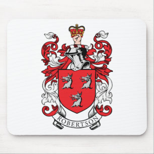 Robertson Family Coat of Arms Mouse Pad