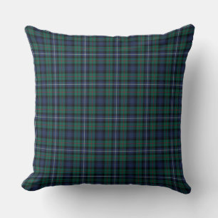 Robertson Hunting Tartan Plaid Pattern Cushion