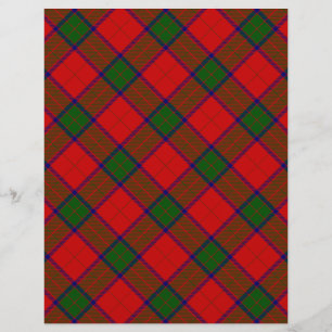 Robertson tartan red green plaid