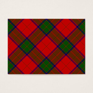 Robertson tartan red green plaid