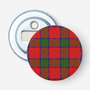 Robertson tartan red green plaid bottle opener