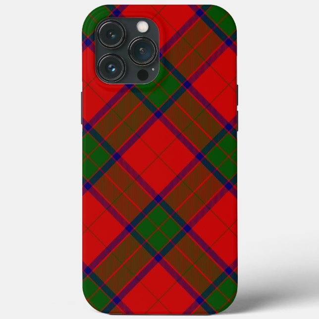 Robertson tartan red green plaid Case-Mate iPhone case (Back)