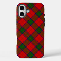 Robertson tartan red green plaid
