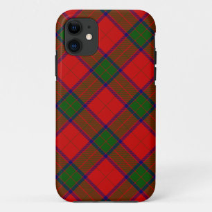 Robertson tartan red green plaid iPhone 11 case