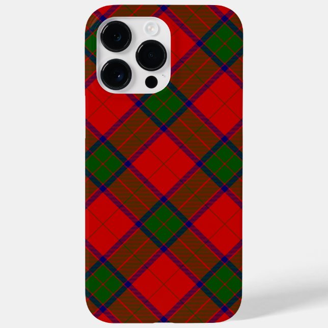 Robertson tartan red green plaid Case-Mate iPhone case (Back)