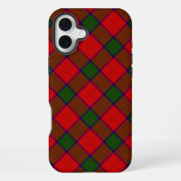 Robertson tartan red green plaid