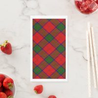 Robertson tartan red green plaid